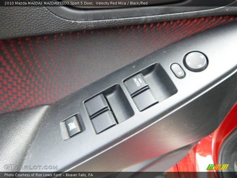 Velocity Red Mica / Black/Red 2010 Mazda MAZDA3 MAZDASPEED3 Sport 5 Door