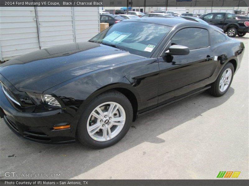 Black / Charcoal Black 2014 Ford Mustang V6 Coupe