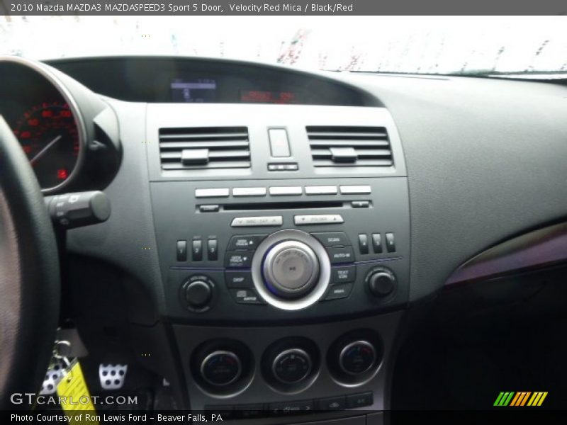 Velocity Red Mica / Black/Red 2010 Mazda MAZDA3 MAZDASPEED3 Sport 5 Door