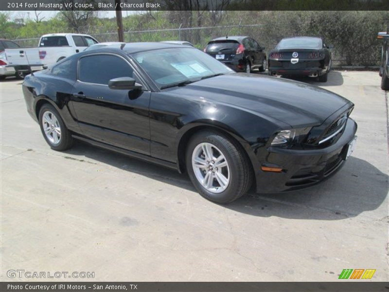 Black / Charcoal Black 2014 Ford Mustang V6 Coupe