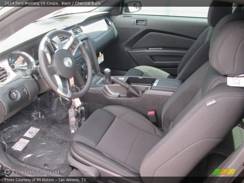 Black / Charcoal Black 2014 Ford Mustang V6 Coupe