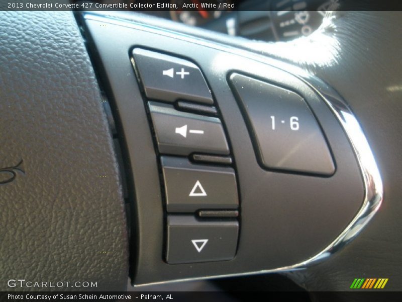 Controls of 2013 Corvette 427 Convertible Collector Edition