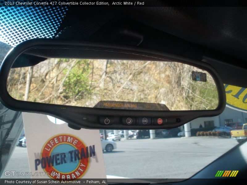 Arctic White / Red 2013 Chevrolet Corvette 427 Convertible Collector Edition