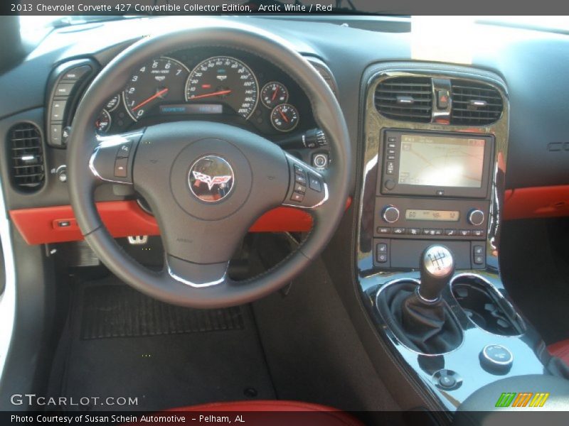 Dashboard of 2013 Corvette 427 Convertible Collector Edition