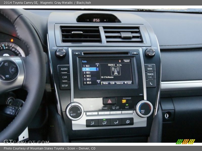 Magnetic Gray Metallic / Black/Ash 2014 Toyota Camry SE