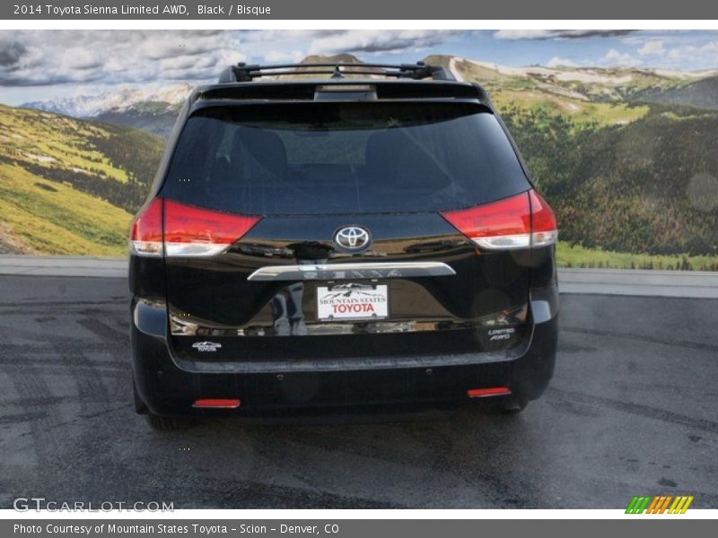 Black / Bisque 2014 Toyota Sienna Limited AWD