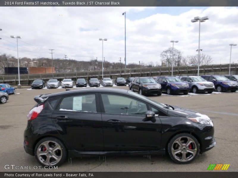 Tuxedo Black / ST Charcoal Black 2014 Ford Fiesta ST Hatchback