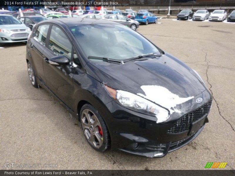 Tuxedo Black / ST Charcoal Black 2014 Ford Fiesta ST Hatchback