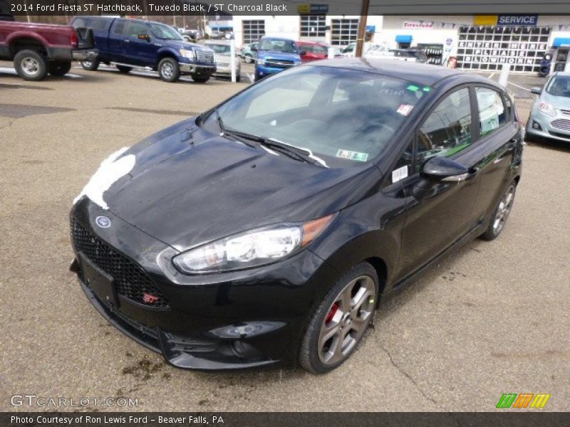 Tuxedo Black / ST Charcoal Black 2014 Ford Fiesta ST Hatchback