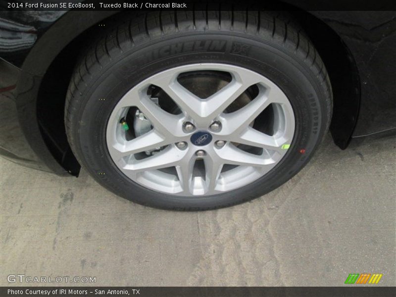 Tuxedo Black / Charcoal Black 2014 Ford Fusion SE EcoBoost