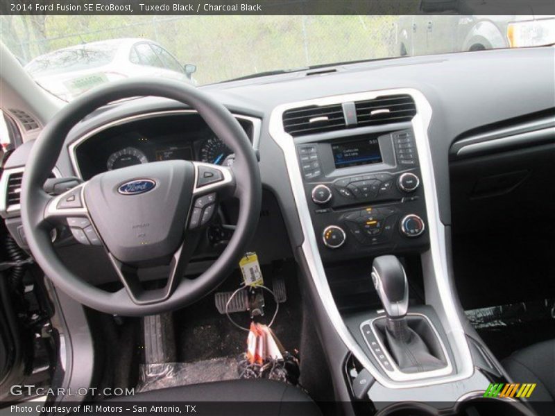 Tuxedo Black / Charcoal Black 2014 Ford Fusion SE EcoBoost
