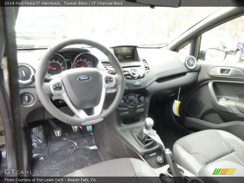 Tuxedo Black / ST Charcoal Black 2014 Ford Fiesta ST Hatchback