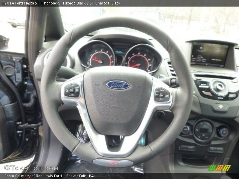Tuxedo Black / ST Charcoal Black 2014 Ford Fiesta ST Hatchback