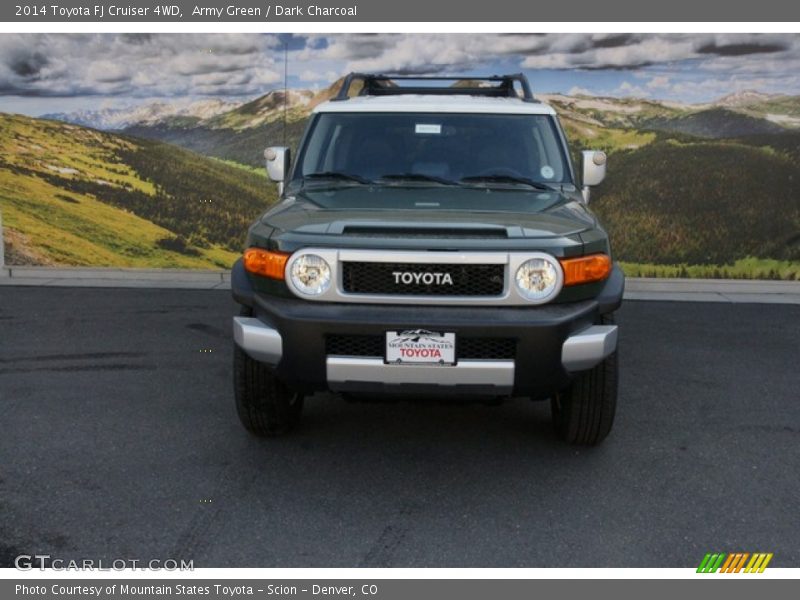 Army Green / Dark Charcoal 2014 Toyota FJ Cruiser 4WD