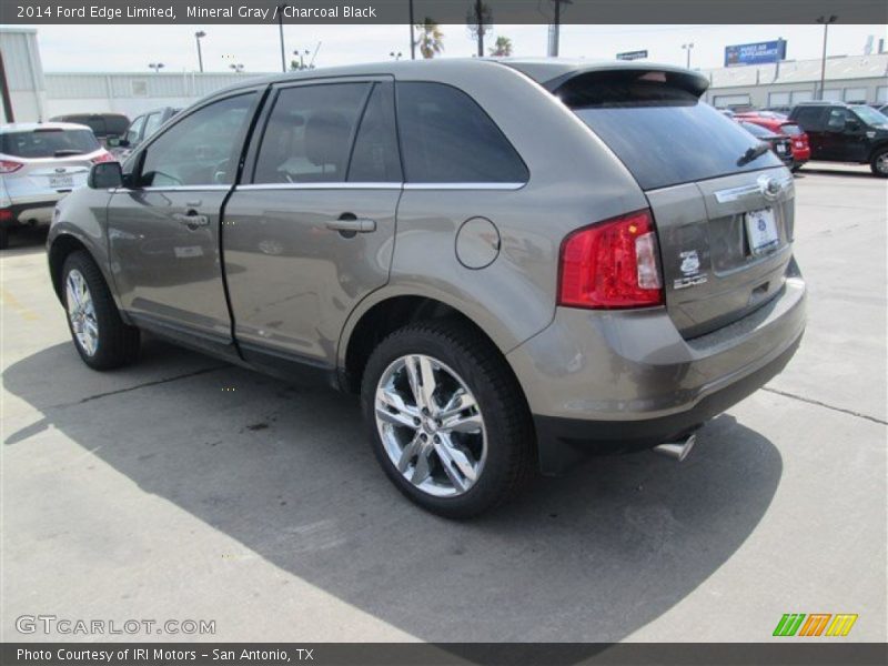 Mineral Gray / Charcoal Black 2014 Ford Edge Limited