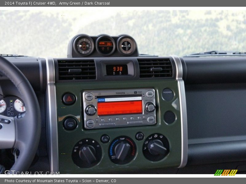 Army Green / Dark Charcoal 2014 Toyota FJ Cruiser 4WD