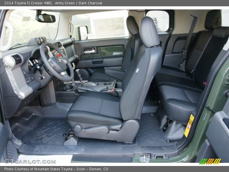 Army Green / Dark Charcoal 2014 Toyota FJ Cruiser 4WD