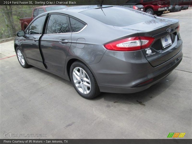 Sterling Gray / Charcoal Black 2014 Ford Fusion SE