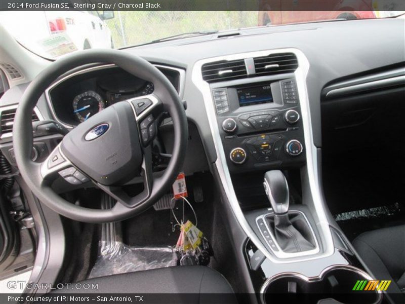Sterling Gray / Charcoal Black 2014 Ford Fusion SE
