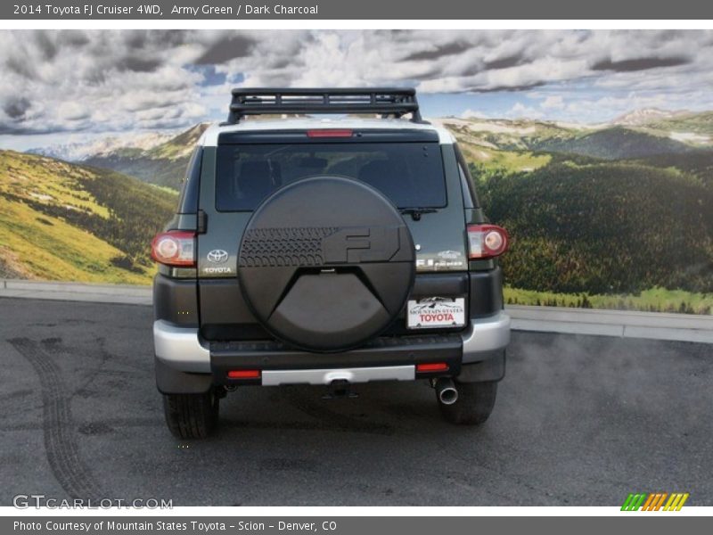 Army Green / Dark Charcoal 2014 Toyota FJ Cruiser 4WD