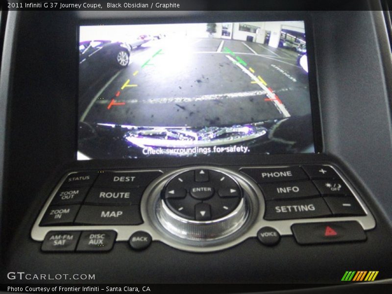 Black Obsidian / Graphite 2011 Infiniti G 37 Journey Coupe