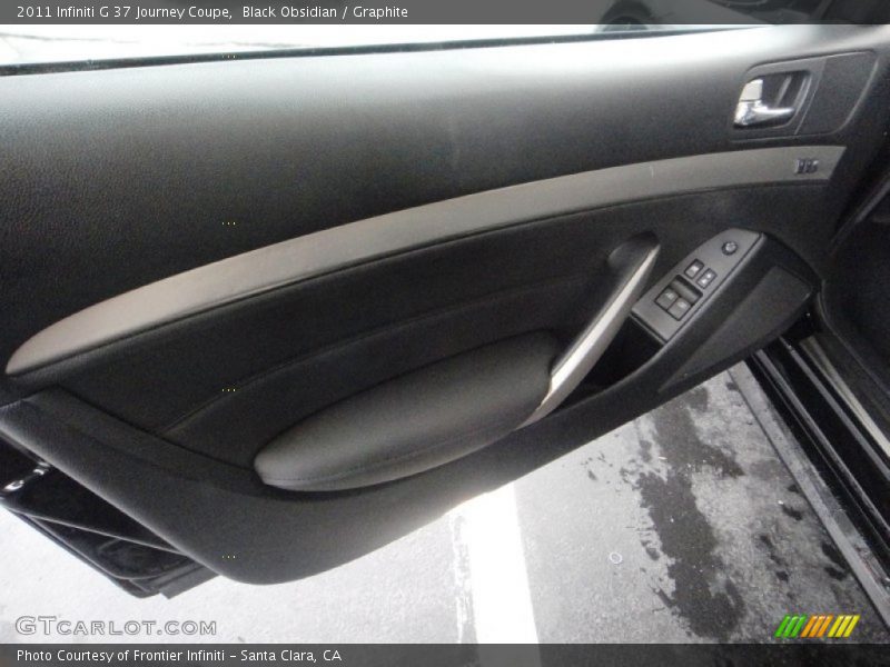 Black Obsidian / Graphite 2011 Infiniti G 37 Journey Coupe