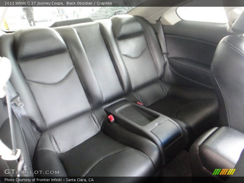 Black Obsidian / Graphite 2011 Infiniti G 37 Journey Coupe