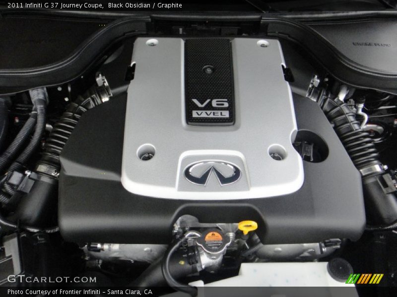 Black Obsidian / Graphite 2011 Infiniti G 37 Journey Coupe