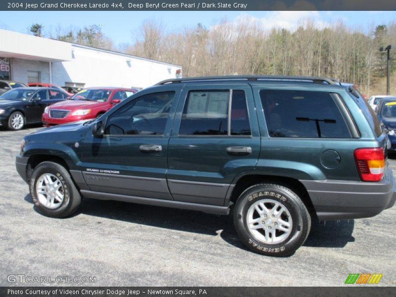 Deep Beryl Green Pearl / Dark Slate Gray 2004 Jeep Grand Cherokee Laredo 4x4