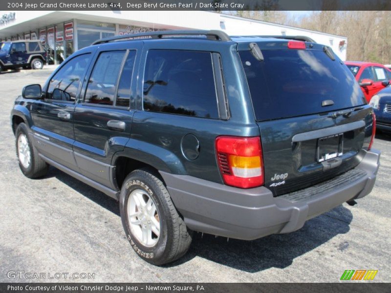 Deep Beryl Green Pearl / Dark Slate Gray 2004 Jeep Grand Cherokee Laredo 4x4