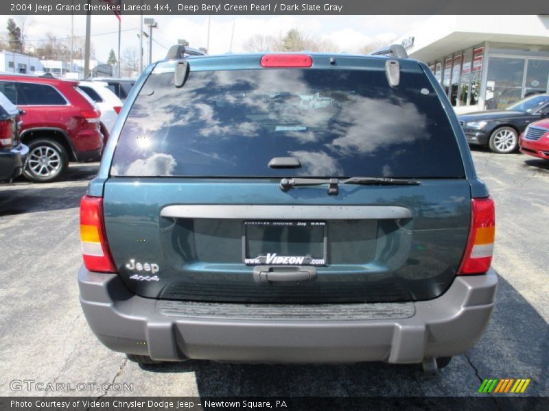 Deep Beryl Green Pearl / Dark Slate Gray 2004 Jeep Grand Cherokee Laredo 4x4