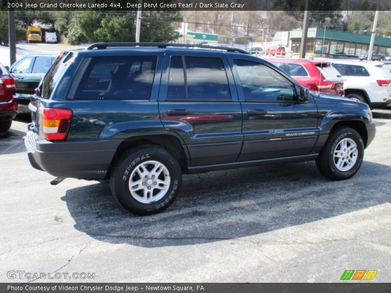 Deep Beryl Green Pearl / Dark Slate Gray 2004 Jeep Grand Cherokee Laredo 4x4