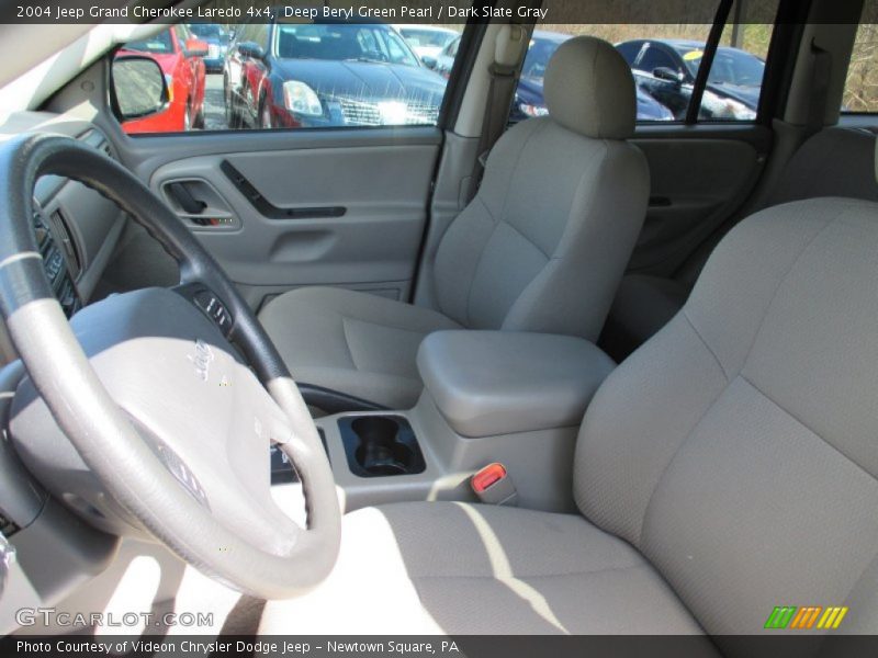 Deep Beryl Green Pearl / Dark Slate Gray 2004 Jeep Grand Cherokee Laredo 4x4