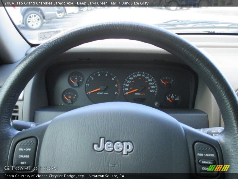 Deep Beryl Green Pearl / Dark Slate Gray 2004 Jeep Grand Cherokee Laredo 4x4
