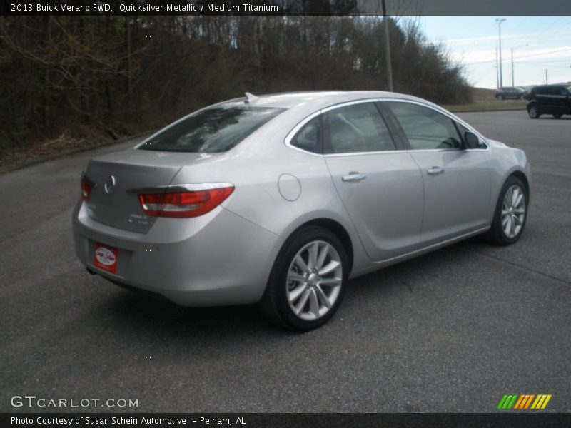 Quicksilver Metallic / Medium Titanium 2013 Buick Verano FWD