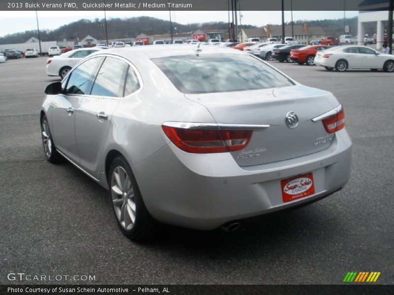 Quicksilver Metallic / Medium Titanium 2013 Buick Verano FWD