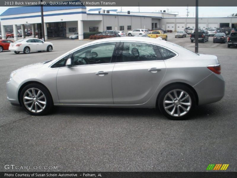 Quicksilver Metallic / Medium Titanium 2013 Buick Verano FWD