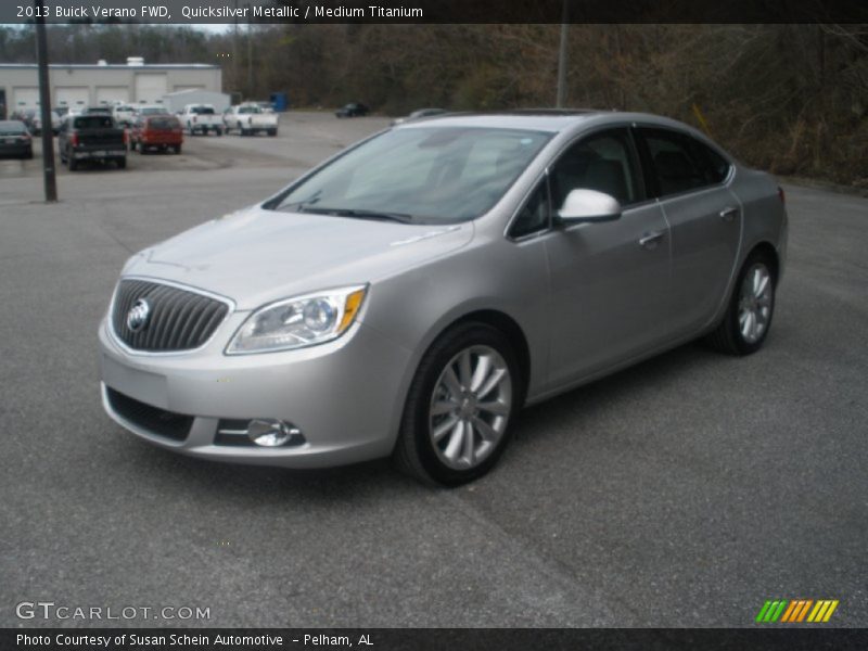 Quicksilver Metallic / Medium Titanium 2013 Buick Verano FWD