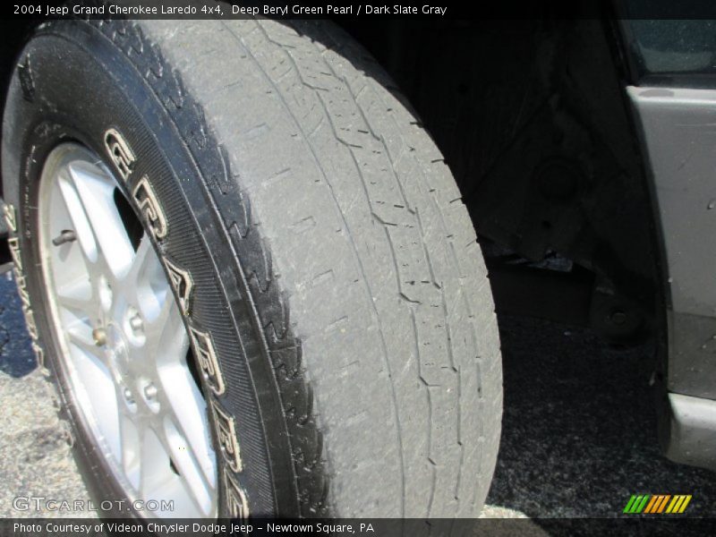 Deep Beryl Green Pearl / Dark Slate Gray 2004 Jeep Grand Cherokee Laredo 4x4