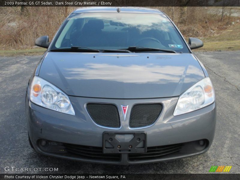 Dark Steel Gray Metallic / Ebony 2009 Pontiac G6 GT Sedan