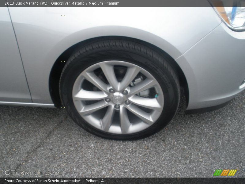Quicksilver Metallic / Medium Titanium 2013 Buick Verano FWD