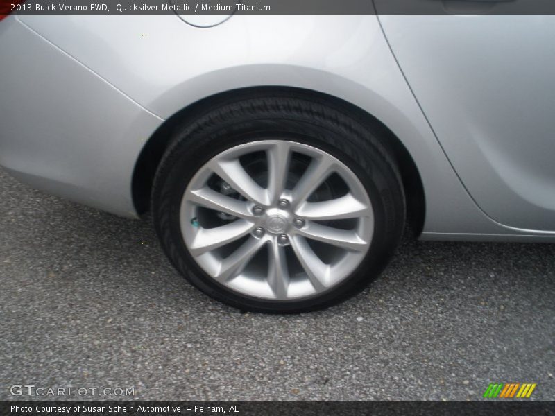 Quicksilver Metallic / Medium Titanium 2013 Buick Verano FWD