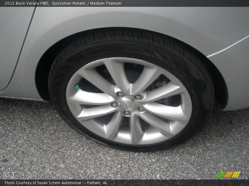 Quicksilver Metallic / Medium Titanium 2013 Buick Verano FWD