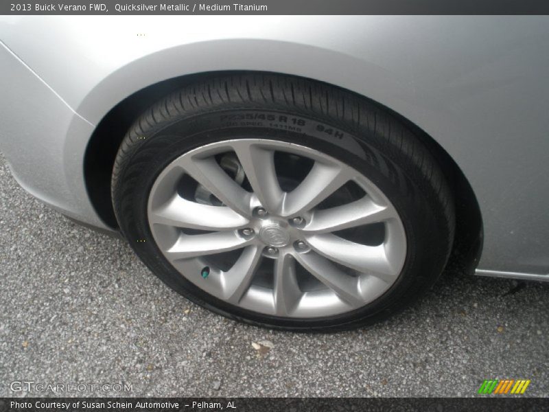 Quicksilver Metallic / Medium Titanium 2013 Buick Verano FWD