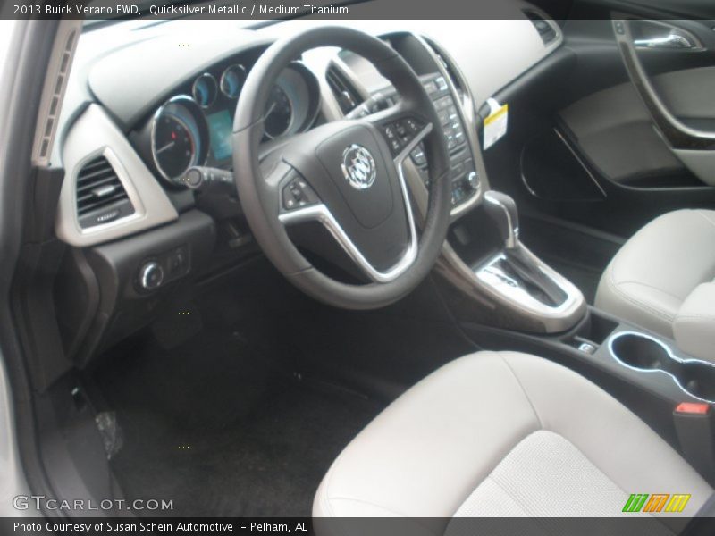 Quicksilver Metallic / Medium Titanium 2013 Buick Verano FWD