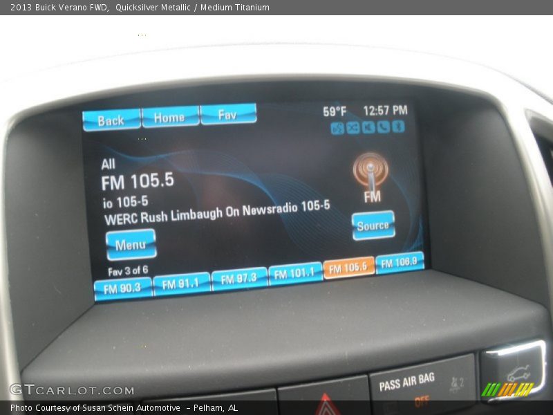 Quicksilver Metallic / Medium Titanium 2013 Buick Verano FWD