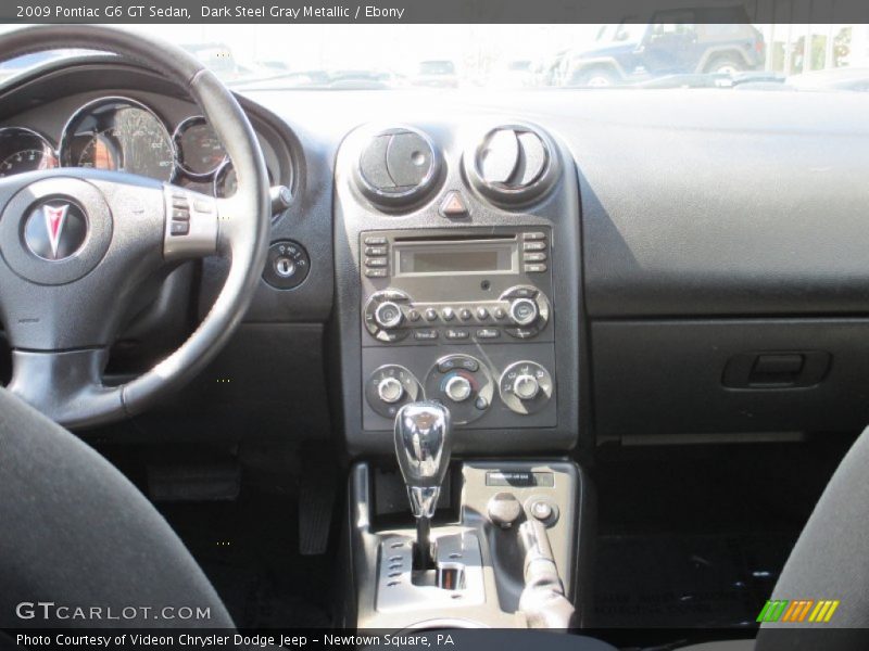 Dark Steel Gray Metallic / Ebony 2009 Pontiac G6 GT Sedan