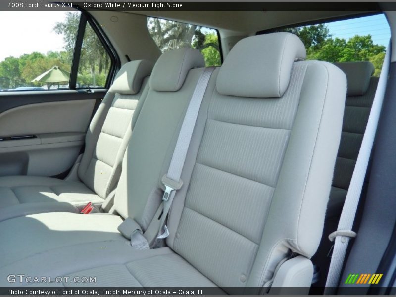 Oxford White / Medium Light Stone 2008 Ford Taurus X SEL