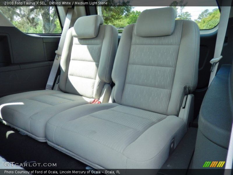 Oxford White / Medium Light Stone 2008 Ford Taurus X SEL