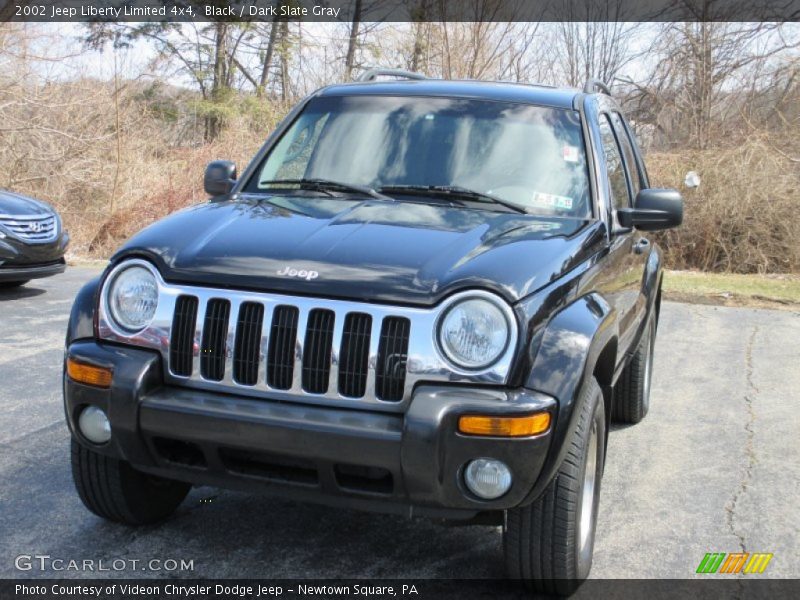 Black / Dark Slate Gray 2002 Jeep Liberty Limited 4x4